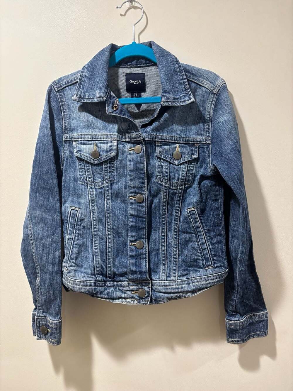 Gap Kids Medium Wash Denim Jacket Size 8-9 Years (US M)